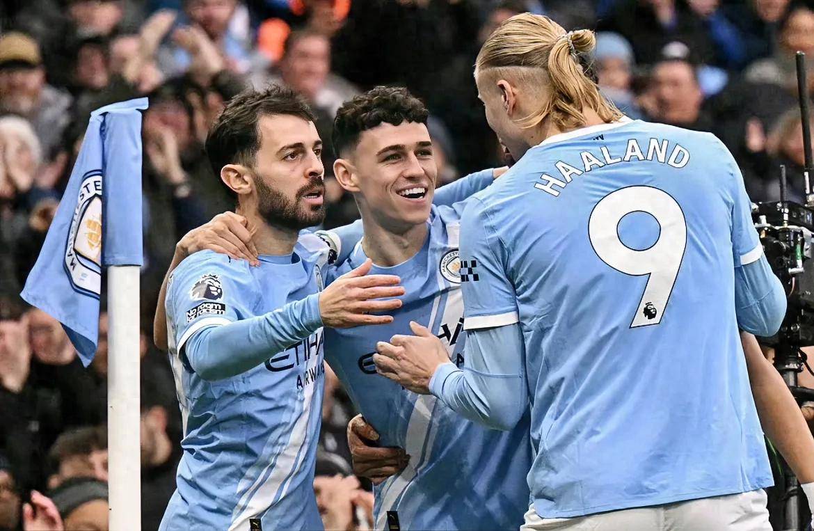 随着曼城3-2利兹联！诞生五大难以置信，福登梅开二度创纪录！